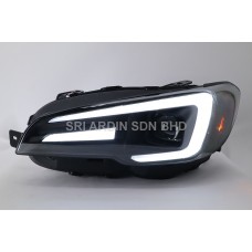 Subaru WRX / Levorg VA VM 15-21 Projector Headlamp w Light Bar Function & Sequential Signal [ 1 Pair Left & Right ]